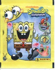 2010 Panini SpongeBob Schwammkope Sticker Pac...