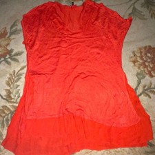 Eileen Fisher orange tunic