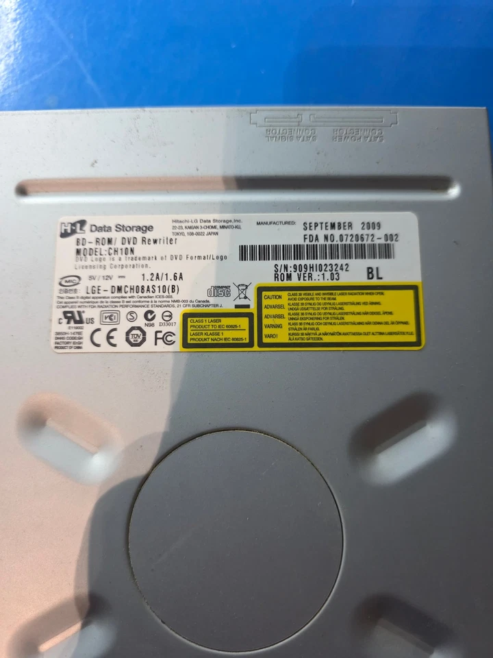 Blue-Ray Blu-ray Disc BD/DVD/CD Rewriter Bluray - Image 2 of 4