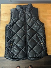 NEW! Color Theory Womens Black Vest Size Larg...