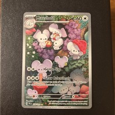 Carta TCG Pokémon Evoluto Maushold Holo Illustrazione R&V Paldea 226/193