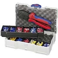 Knipex 97 90 21 Crimpzange Isolierte Kabelschuhe, Isolierte Steckverbinder,