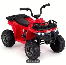 HOMASIS Electric Ride-On Toy Car with One-Button Start, 4-Wheel Stability