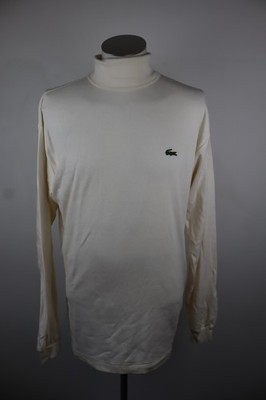 LACOSTE HERREN SHIRT BAUMWOLLE GR L MAN T-SHIRT CASUAL VINTAGE LANGARM
