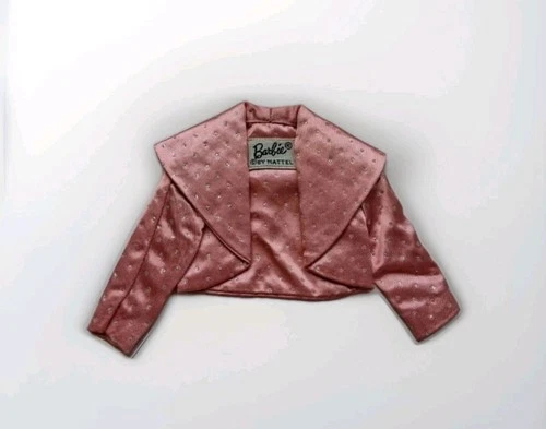 1960's Vintage Barbie PAK Pink Satin Bolero, Pink Sparkle Giftset, Mattel