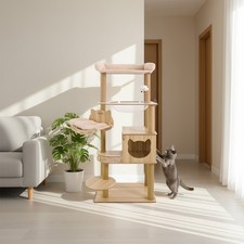 Cat Tree Multi-Level Large Cat Tree Cat Tower with Multi-Layer Platforms