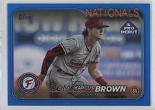 2024 Topps Pro Debut Blue Foil 110/150 Marcus Brown #PD-108 4z8