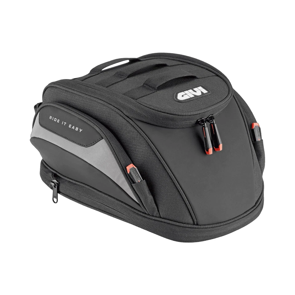 Givi EASY03 Easy-T ausziehbare Tanklock Tasche, 12-16 Liter Tankrucksack schwarz - Bild 3 von 4