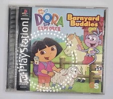 Dora the Explorer: Barnyard Buddies (Sony PlayStation PS1, 2003) Complete Tested
