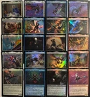 Spider-Man Full FOIL Set - Legendary Common Uncommon, 40x Heroes & Villains, MTG
