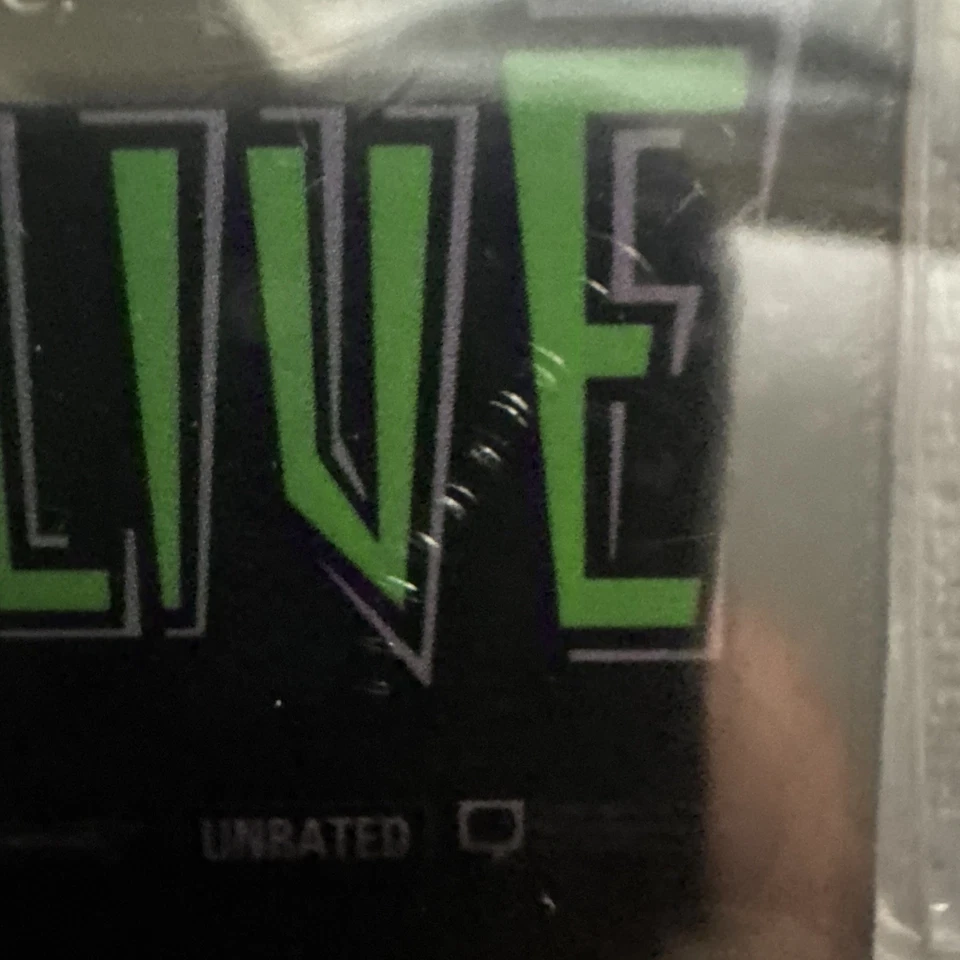 Dead Alive VHS UNRATED (CGC Grade) - Image 2 of 4