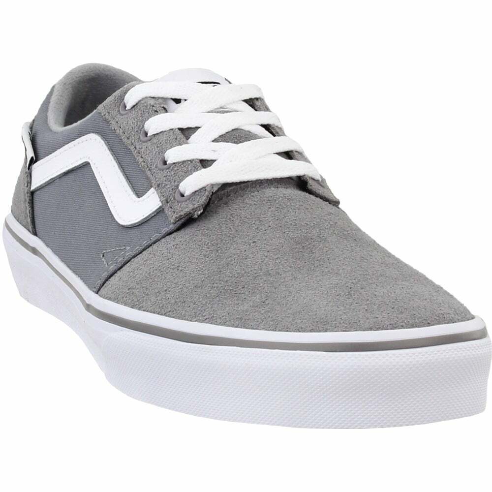 vans chapman stripe grey