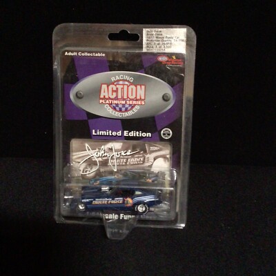 John Force Brute Force 1977 Monza Funny Car NHRA Action Die Cast 1:64 NRFB, NEW