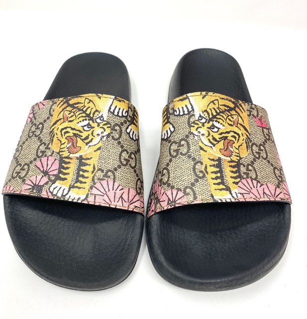 gucci bengal tiger slides