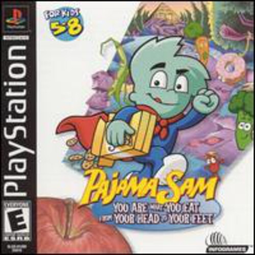 Pajama Sam-You Are What You Ea - Sony PlayStation 1