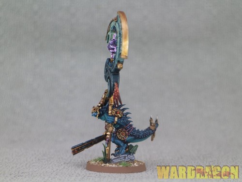 Warhammer AOS WDS painted Seraphon Saurus Astrolith Bearer y32 - Picture 4 of 7