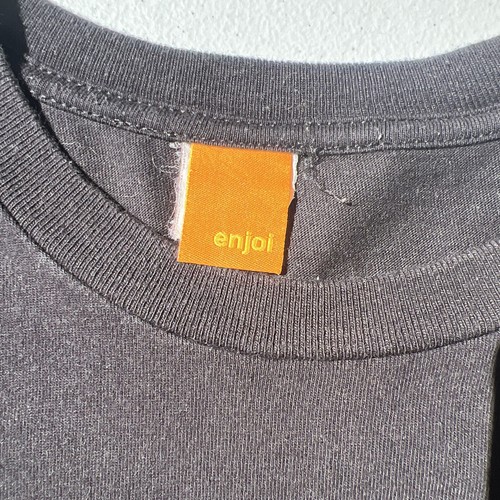Vintage Enjoi Spell Out Shirt Size S Skate Tee Black Multi Color Graphic - Picture 5 of 7
