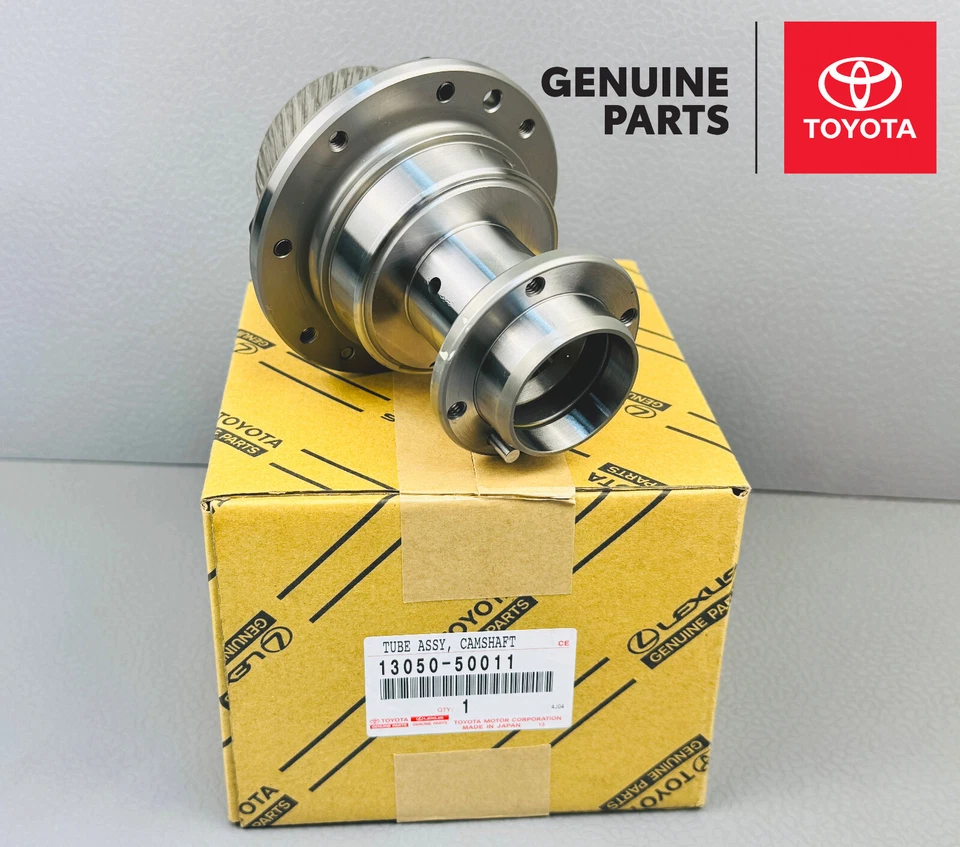 13050-50011 Lexus LS430 GS430 SC430 OEM Árbol de levas Transmisión Tubo NUEVO Foto 3 de 4