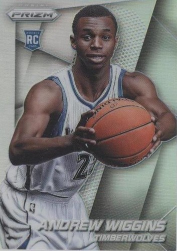 2014 PANINI PRIZM PRIZM #251 ANDREW WIGGINS ROOKIE RC PSA 10