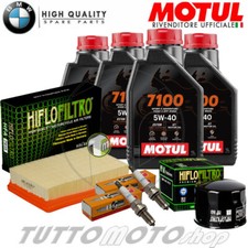 Tagliando BMW R 1200 GS 2013 2014 2015 2016 2017 2018 Olio Motul Filtri Candele