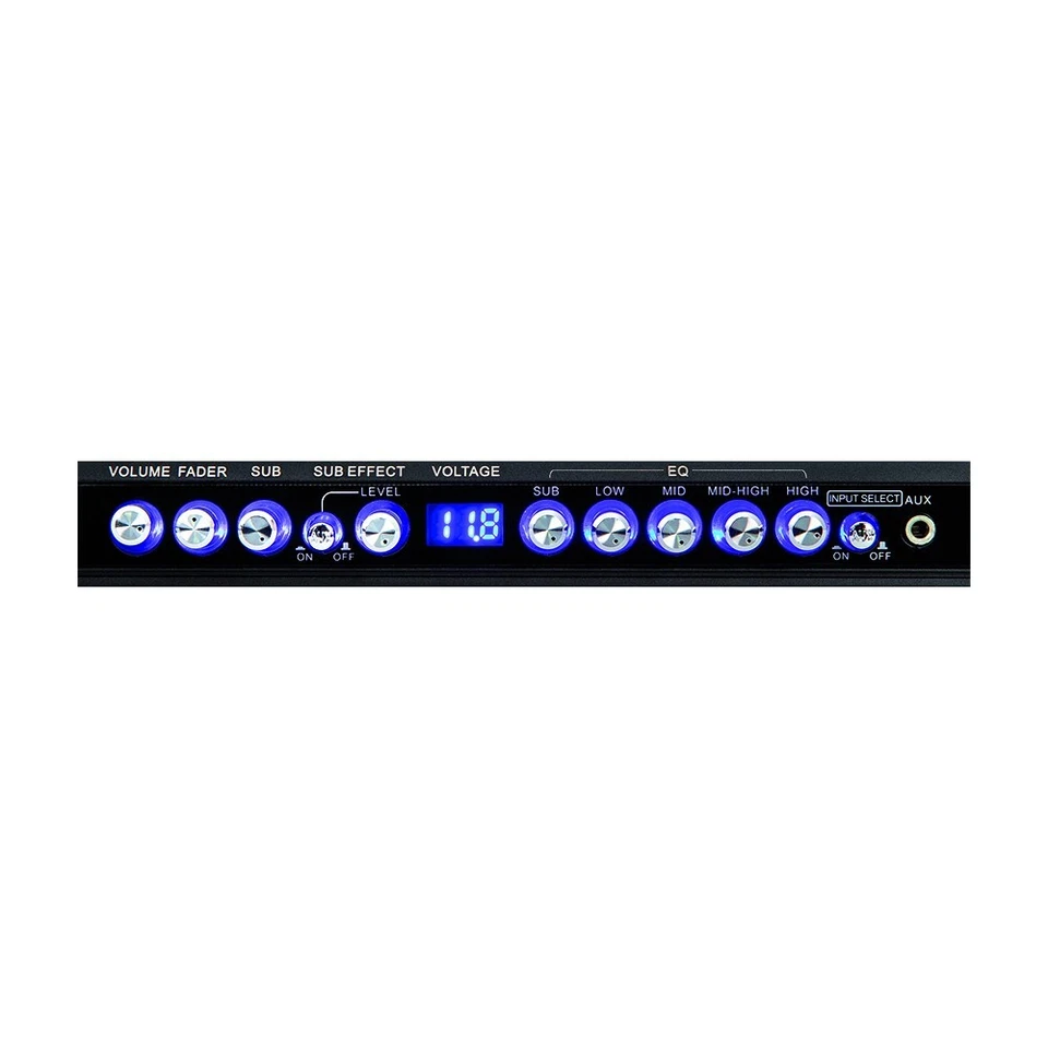 Soundstream MPQ-5V 5-Band Car Parametric Equalizer w/ Voltage Level Indicator - Image 3 of 3