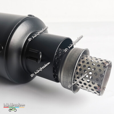 Insert Silencieux Moto Universel 51mm - DB Killer Déflecteur D'Échappement En Acier Inoxydable