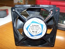 👀 SUNON 120 x 120 x 38mm AXIAL FAN 0.125A 220/240 VAC MODEL DP201A