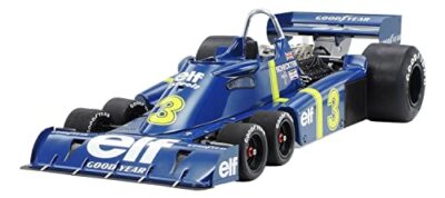 自動車 Tamiya Tyrrell P34 6 Wheeler 1/12 1/12 Tamiya Tyrrell P34 Six Wheeler Race Car Plastic Model