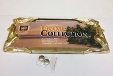 Twins Gold Metal License Plate Frame Lpf-332g