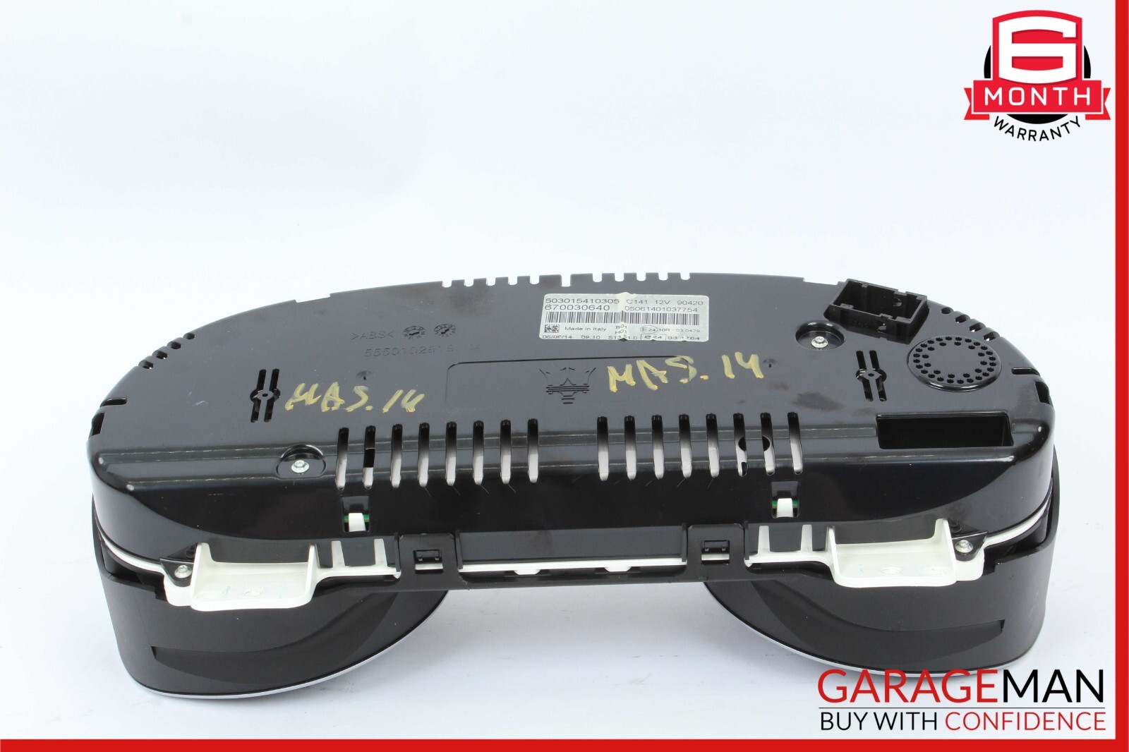14-17 Maserati Ghibli Speedometer Odometer Instrument Cluster Gauge Assembly OEM