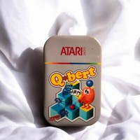 Atari 2600 Q*Bert | KüHlschrankmagnet | Neu | Cover Motiv