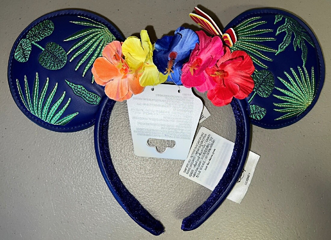 Disney Parks Encanto Flowers Butterflies Ears Headband for Adults Disney Parks Encanto Flowers Butterflies Ear Headband for  main image 2