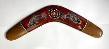 Bumerang australijski – ręcznie malowany przez Kay – 40 cm – oryginalna pamiątka