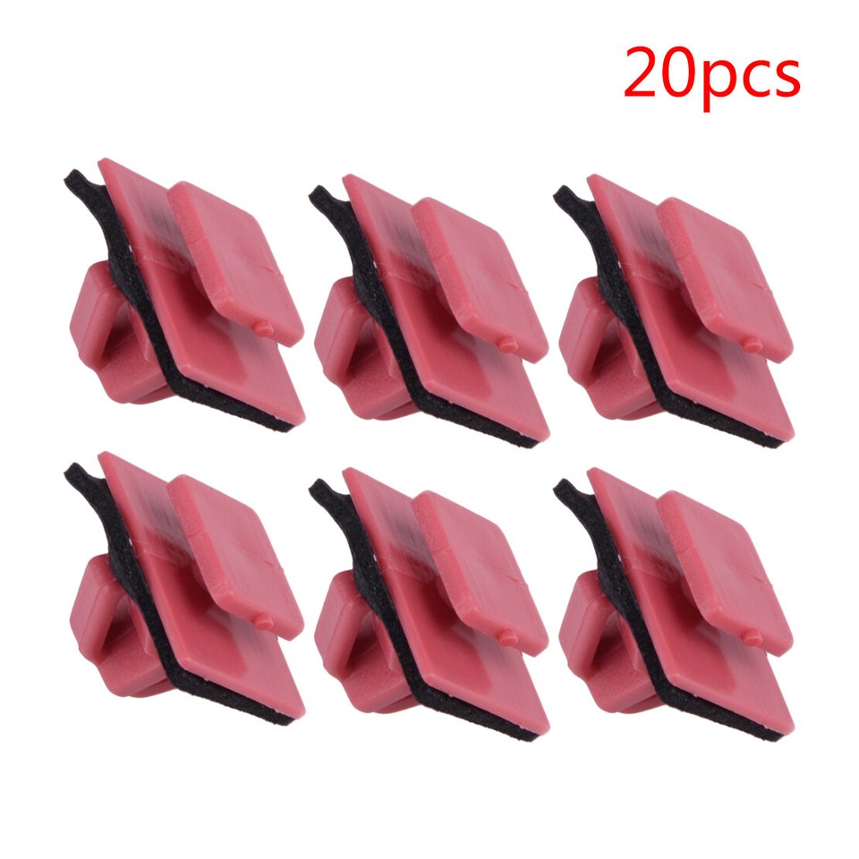 20X Side Skirt Sill Fastener Clips Fit For Honda Fit 20092013 Red ty