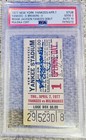 REGGIE JACKSON 1977 YANKEE DEBUT AUTOGRAPHED TICKET PSA/DNA GEM MINT 10 RARE