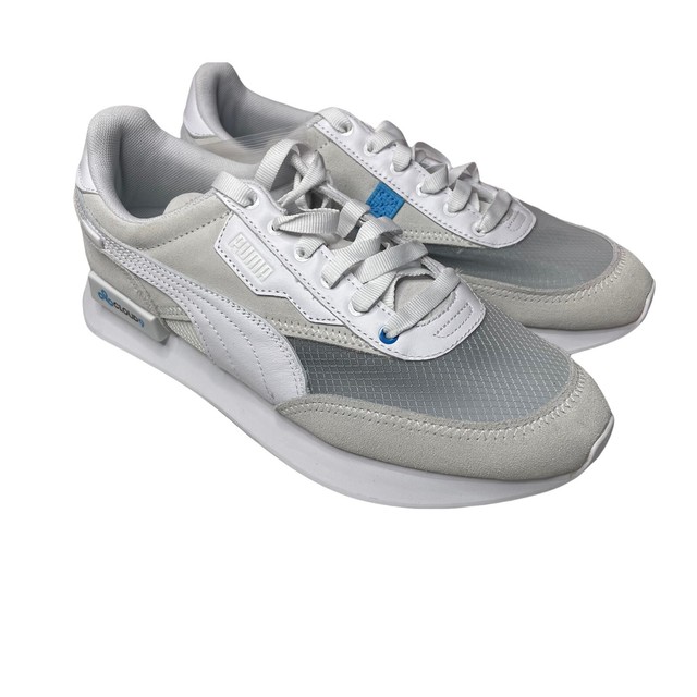 Size 8 Puma Future Rider X Cloud9 White Cyan Cleat For Sale Online Ebay