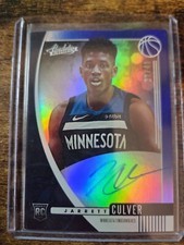 2019-20 Absolute Jarrett Culver Rookie Variations Level 2 Auto 23/49 #RA-JCV