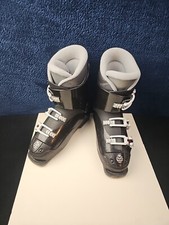 Alpina J3 Children's Ski Boots Size 255 40 US 7.5 Black Red