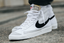 thumbnail 3 - Nike Blazer Mid ´77 Vintage Men's Shoes High Top White Sneakers - BQ6806-100