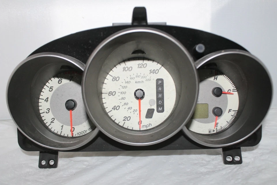 Cuadro de instrumentos velocímetro medidor de panel 07 08 09 Mazda 3 76.879 millas Foto 2 de 4