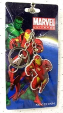 "IRON MAN" Marvel Comics Universe Avenger Action Pose Collectible KEYCHAIN New!!