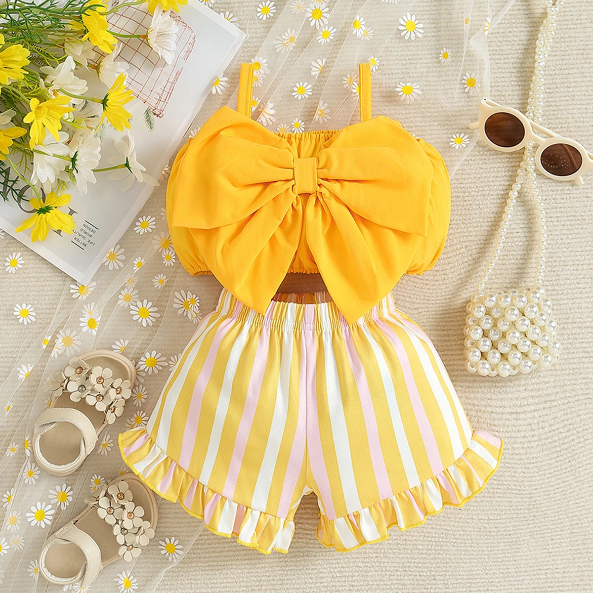 Baby girl yellow clearance top