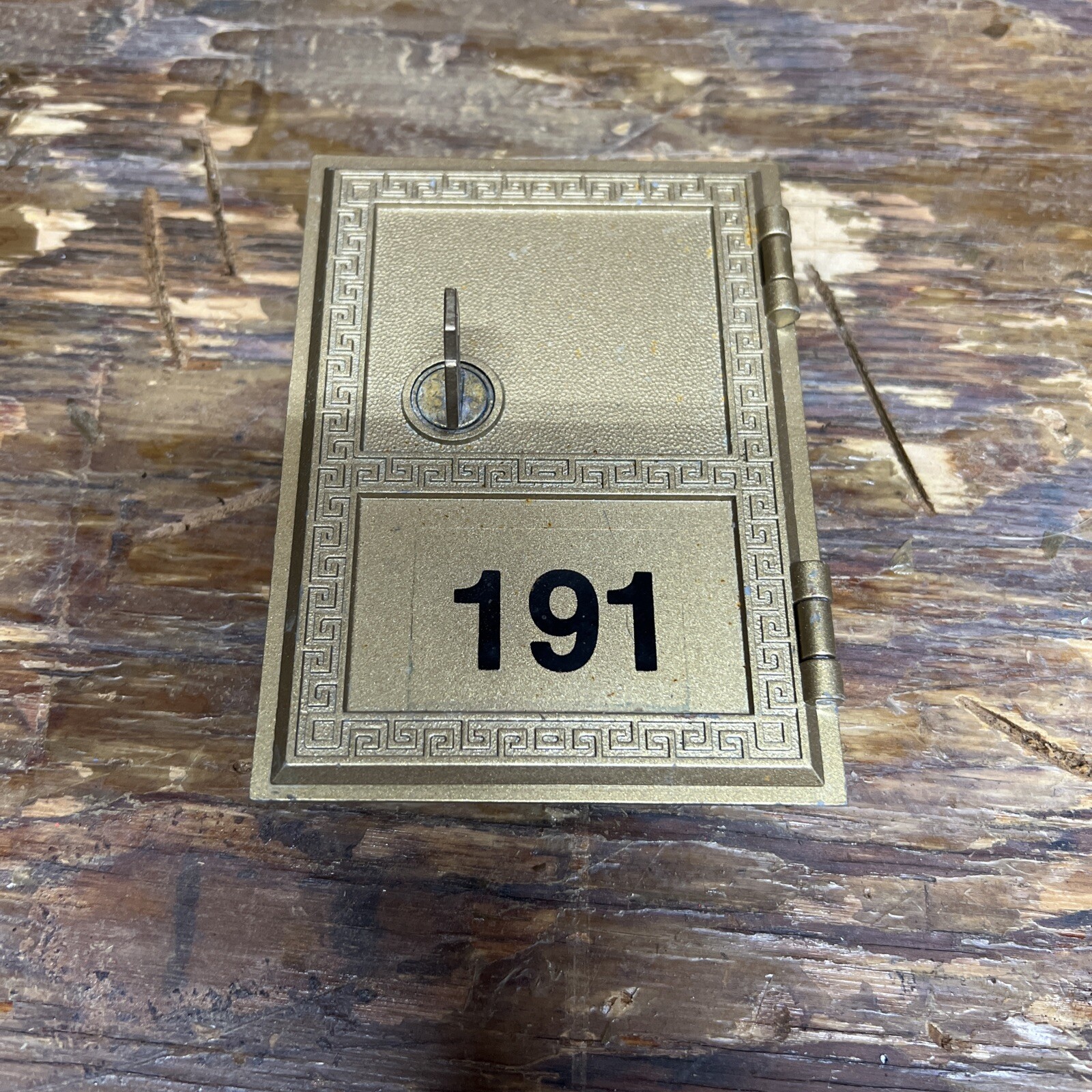 Vintage Aluminum Mail Box Doors 5” Post Office Memorabilia eBay