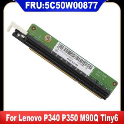5C50W00877 PCIE16 Riser Card For Lenovo ThinkStation M90Q P340Tiny P350Tiny