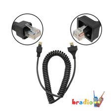 Radio 8 Pin RJ-45 Mic Cord Cable With Connector For TK7160 TK7180 TK780 TK880