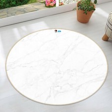 3D White Marble Pattern NAO3863 Game Rug Mat Elegant Photo Carpet Mat Fay