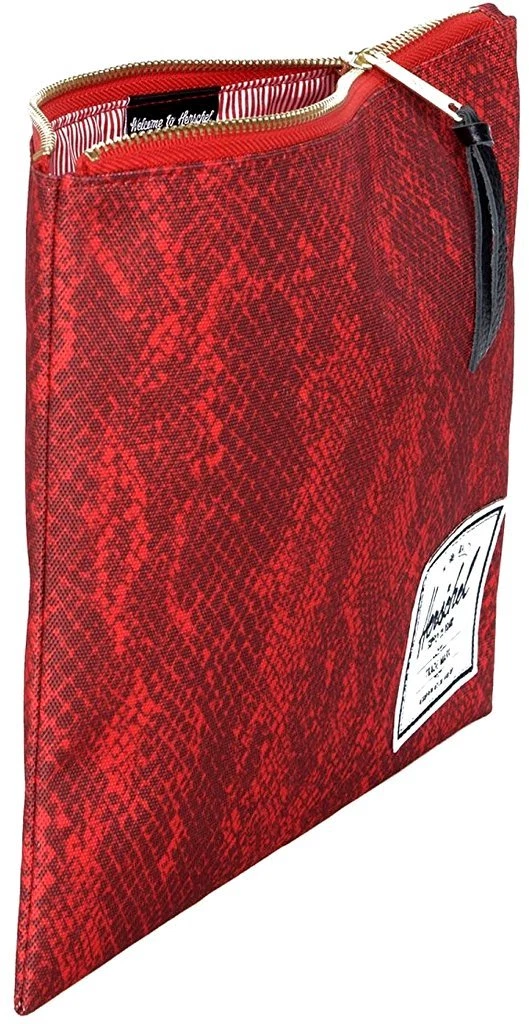 Borsa Borsello Beauty Case Uomo Donna Rosso Herschel Men Woman Network Medium Po