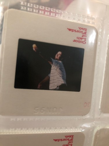Lot Tennis Liptons Lipton Tournament Open Andre Agassi 35mm Slide Press Photo - Picture 6 of 6