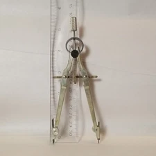 DIETZGEN 3 1/2" Bow Pencil 750B VINTAGE