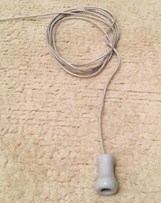 Bathroom Light Pull Cord String, Contemporary grey Cord and grey gloss ...